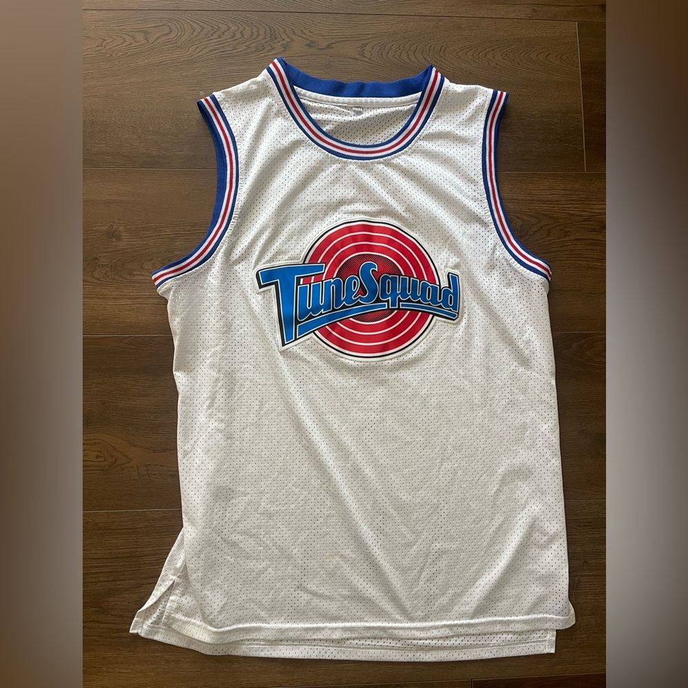 Space Jam Tune Squad Jersey Bugs Bunny #1 Sleeveless Basketball XXL
